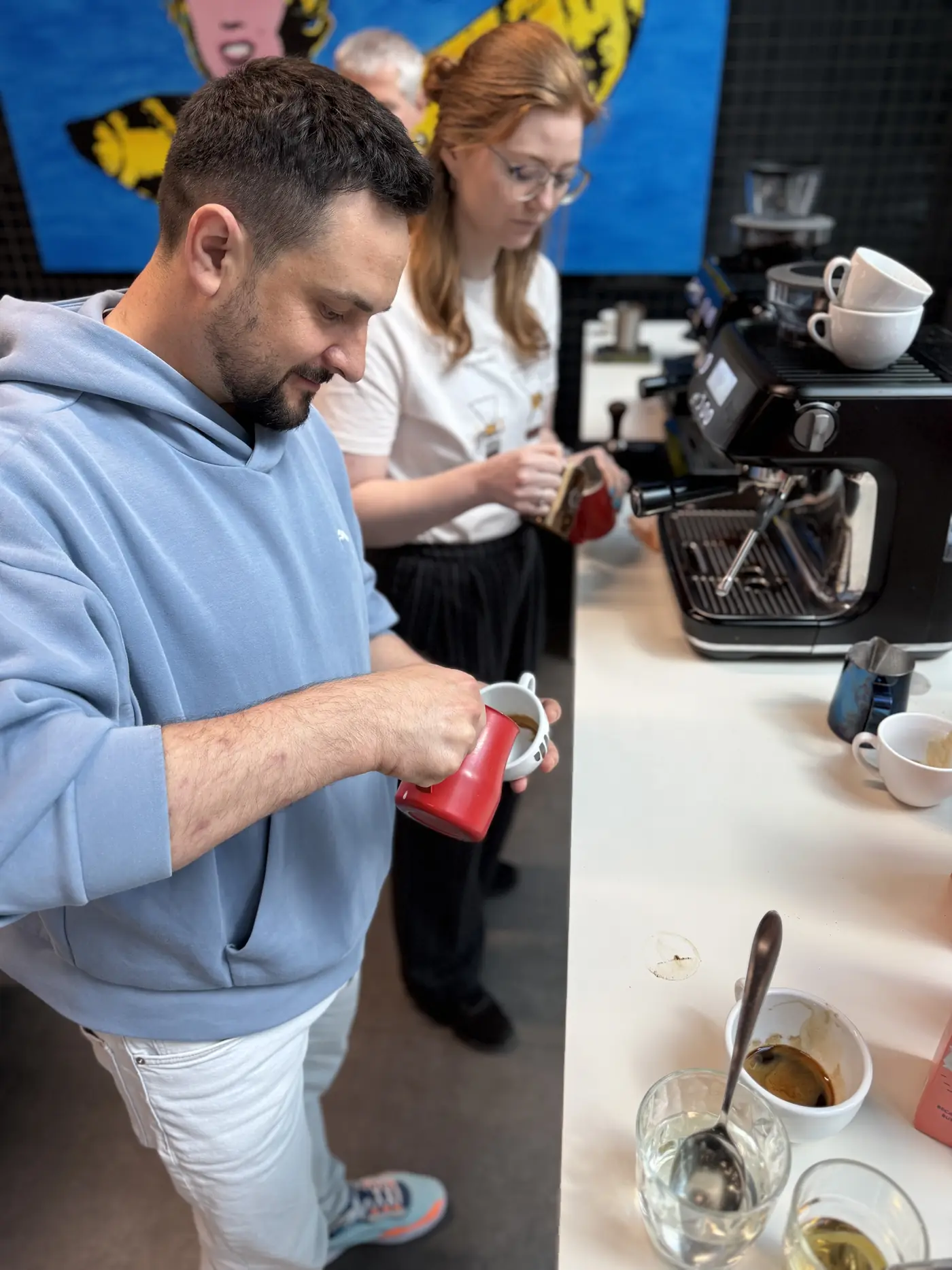 Latte art workshop ☕